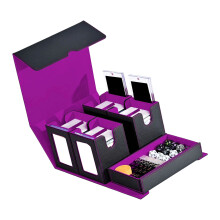5 Compartment Trading Card Holders With Removable Dividers-2
