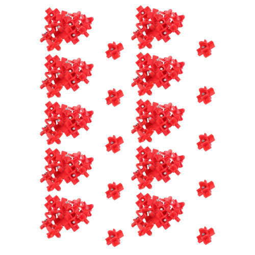 120 Pack - Horizontal Side Mount Automatic Poultry Nipples - Clean Drinker Waterer for Chicken or Quail
