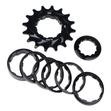 Klein 16T versnellingssysteem Single Speed voor heuvel--Zwart