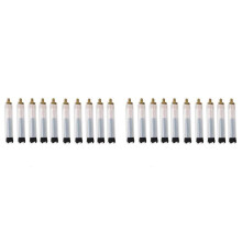 20 Peças M6 Escovas de Solda para Limpeza de Juntas de Cordão de Solda Máquina de Polimento Cabeça de Escova de Polimento para Solda de Aço