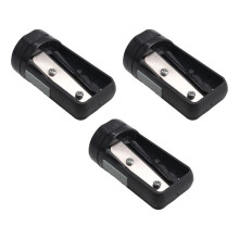 3-Pack Timmermans Puntenslijper, Handmatige Draagbare Houtbewerking Slijpmachines, Aannemers Puntenslijper, Zwart