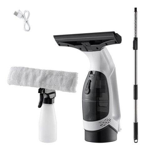 Cordless Window Vacuum Cleaner, Window Cleaner Squeegee Tool Set, Electric Windown Cleaning Tool EU Plug 1