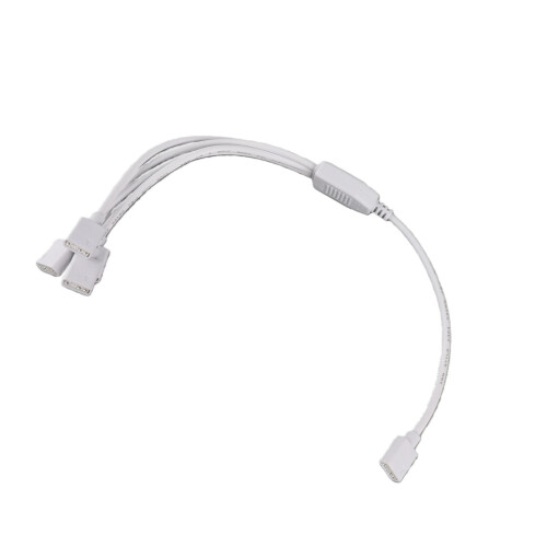 PC RGB Splitter Cable 1x4 White 5V