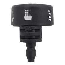 Buse RéGlable en Plastique 6 en 1 pour Laveuse Sans Fil Haute Pression 1/4 Pouces Nettoyeur de Pistolet à Eau Buse de Tuyau