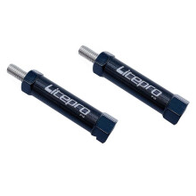 2X Litepro Bicycle Rack Easy Wheel Rod Extension Hexagonal Column Telescopic Extension Rod for ,6