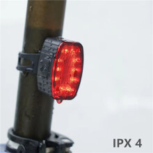2X USB-Wiederaufladbares Fahrradlicht-Set, Hochintensive LED-Fahrradlichter Vorne und Hinten, Wasserdichte Fahrradtaschenlampe für die Straße