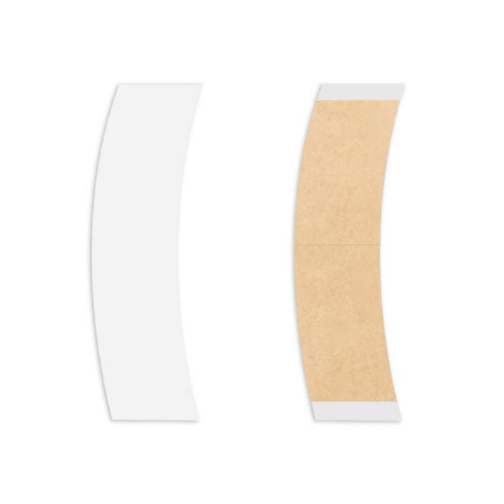 Walker Tape Unisex Clear Natural Hold Tape Contours - C, 36 Pack