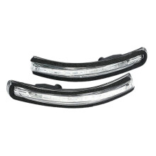 Car Rearview Mirror LED Turn Signal Light Mirror Indicator Lamp Flashing Light for Rio 12-16 87624-1W000 87614-1W000