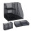 Platzsparender Metall-Schreibtisch-Organizer mit 2 Ebenen, 1