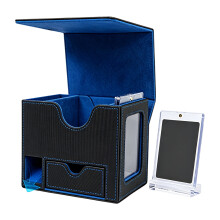 Dunne gamecomponentcontainer houdt waardevolle sport- en-Blauw