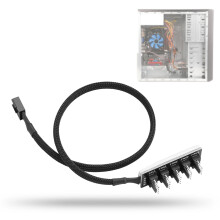 5-Way Fan Hub Splitter for PC Cooling