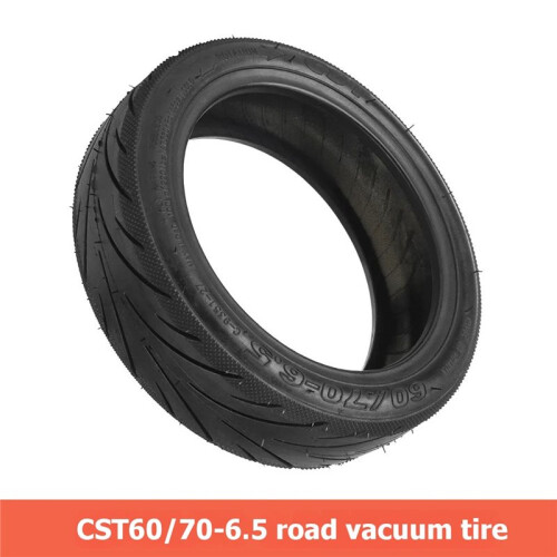 CST Pneu Traseiro Sem Câmara de 10 Polegadas para Patinete Elétrico para  MAX G30, Modelo 60/70-6.5, com Sistema de Vedação A Vácuo. 1