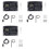 3X 5-Bands Akustisk Gitarr Preamp EQ Equalizer Klassisk Akustisk GitarrföRstäRkare Digital Blend Tuner Piezo Pickup Utan Svansstift 1
