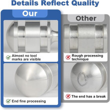 Ls Barbell, 5.3 Ls Barbell Plug,Ls Dumbbell Plug, 6061-T651 Aerospace Aluminum Ls Barbell Plug for Gen III/IV Engines