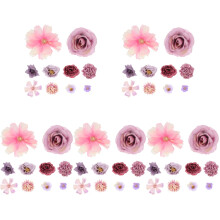 100St Paarse Decoratie Kunstbloemen Voor Feest En Bruiloft