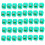 40PCS Hall Joystick Potentiometer Sensor Module for PS5 Game Controller Hall Joystick Axis Resistor Micro-Type 1