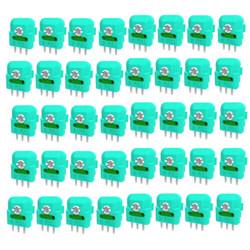 40PCS Hall Joystick Potentiometer Sensor Module for PS5 Game Controller Hall Joystick Axis Resistor Micro-Type