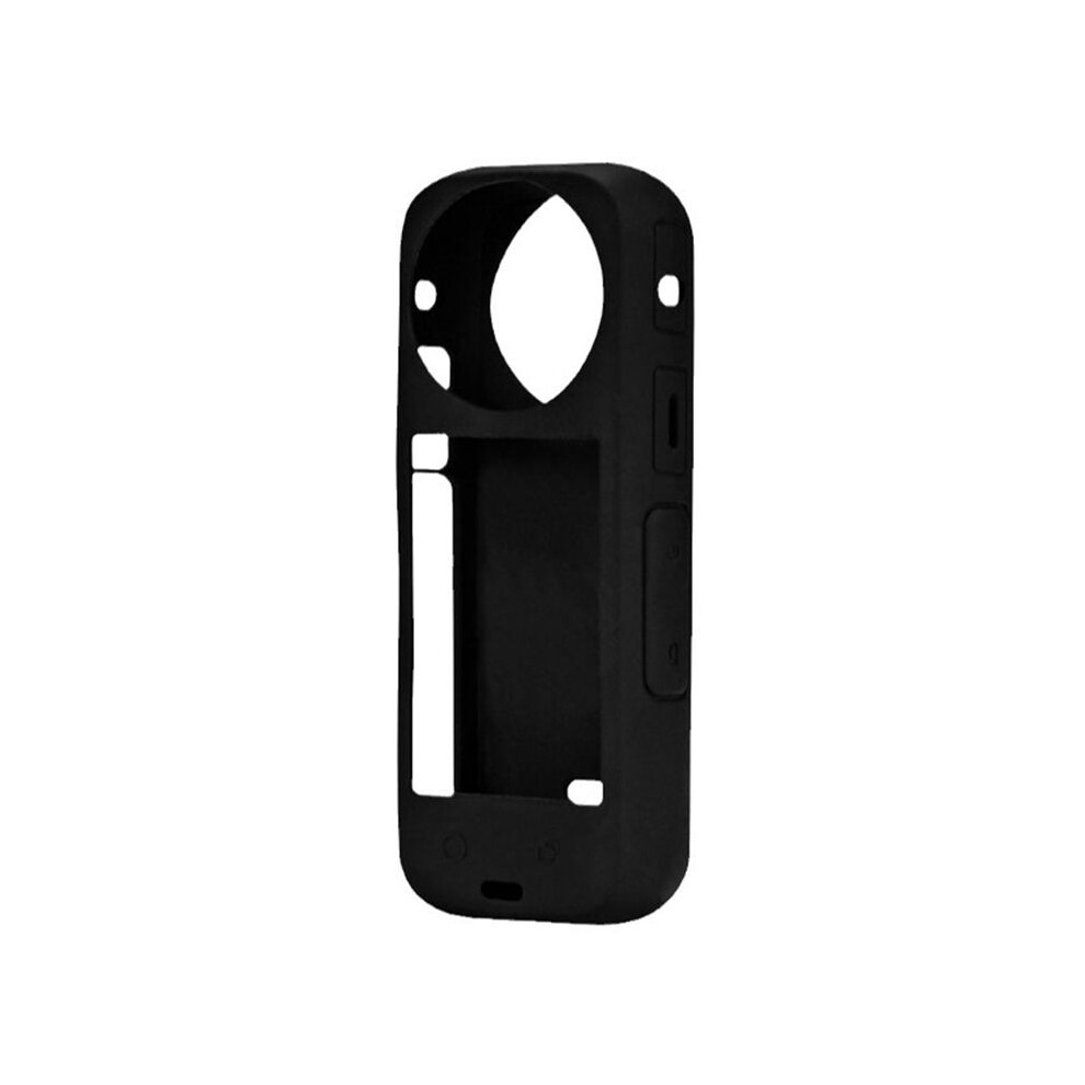 Sports Camera With Lens Silicone Case For X4 Panorama Body Dustproof Dropproof All Round Silicone Case, Black 6033241002681