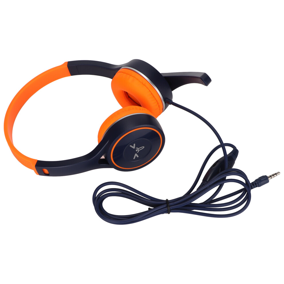 Kids Stereo Headphone 3.5Mm Foldable Blue 7055741735745
