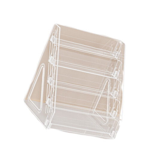 Acryl-Karten-Organizer, mehrstufiger Kartenständer für-3