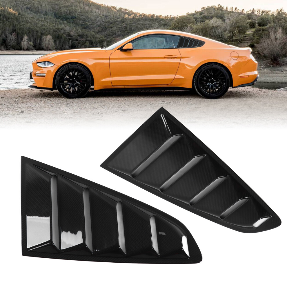 Carbon Fibre Rear Window Shade Cover Mustang 7055741739491