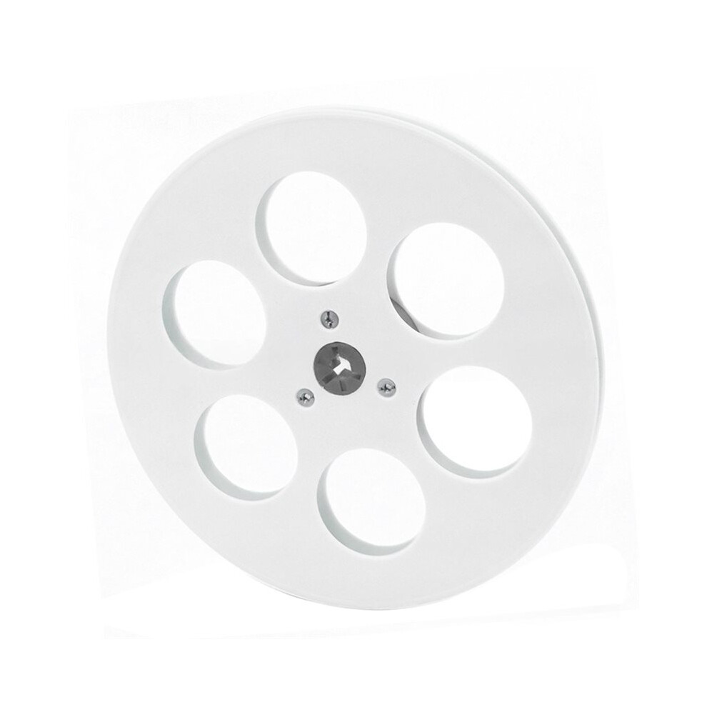 7Inch Empty Tape Reel 6 Hole Empty Open Reel For 1/4 Reel To Reel Tape Recorder B White 6031504917604