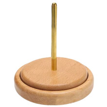 Houten Garenhouder Breigereedschap Beginnershaakaccessoires Standaard Naaigaren Klos Wolbol Winder Standaard Gereedschap B