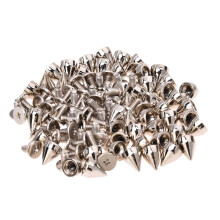 50Pz Borchie a cono in metallo per pelle tessuto DIY Goth Punk Spot