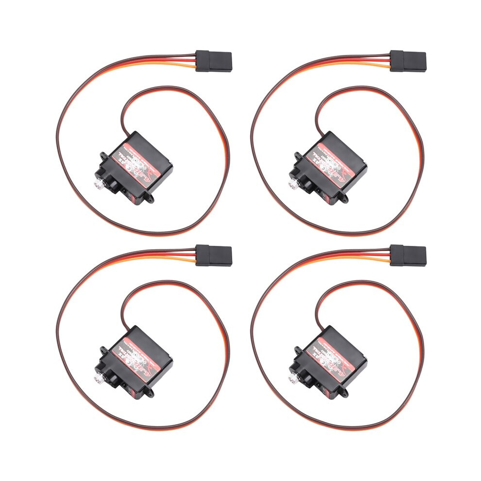 4X 4.3G Digital Servo Motor High Speed Steering Rc Servo Metal Gear Servo For 1/16 1/18 1/24 Rc Car Boat Helicopter 6033681480674