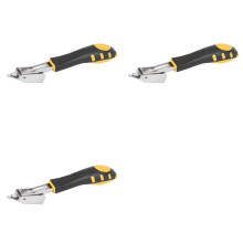 3X Grampeador de Móveis para Estofamento de Porta de Madeira, Armação de Rebite, Kit de Pistola de Grampos, Ferramenta de Remoção