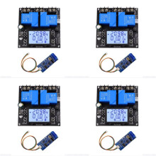 4X XY-BT13L 30A Batterielade-/Entlademodul + K485X Modulladeschutz Bidirektionaler Stromerkennungsschutz