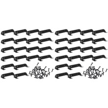 40 Peças Suporte de Exibição de Modelo de Carro de Montagem Na Parede Suporte de Armazenamento de Brinquedo de Carro Vertical, Suportes de Carro de