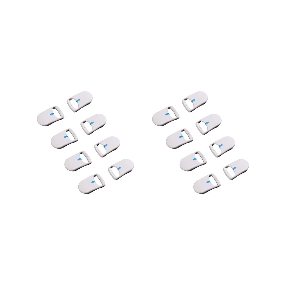 8 Pairs Magnetic Headgear Clips For Airfit Airtouch F20/N20/F30/F30i/N30 Masks - Stronger Magnets, Quick-Release 6032238759164