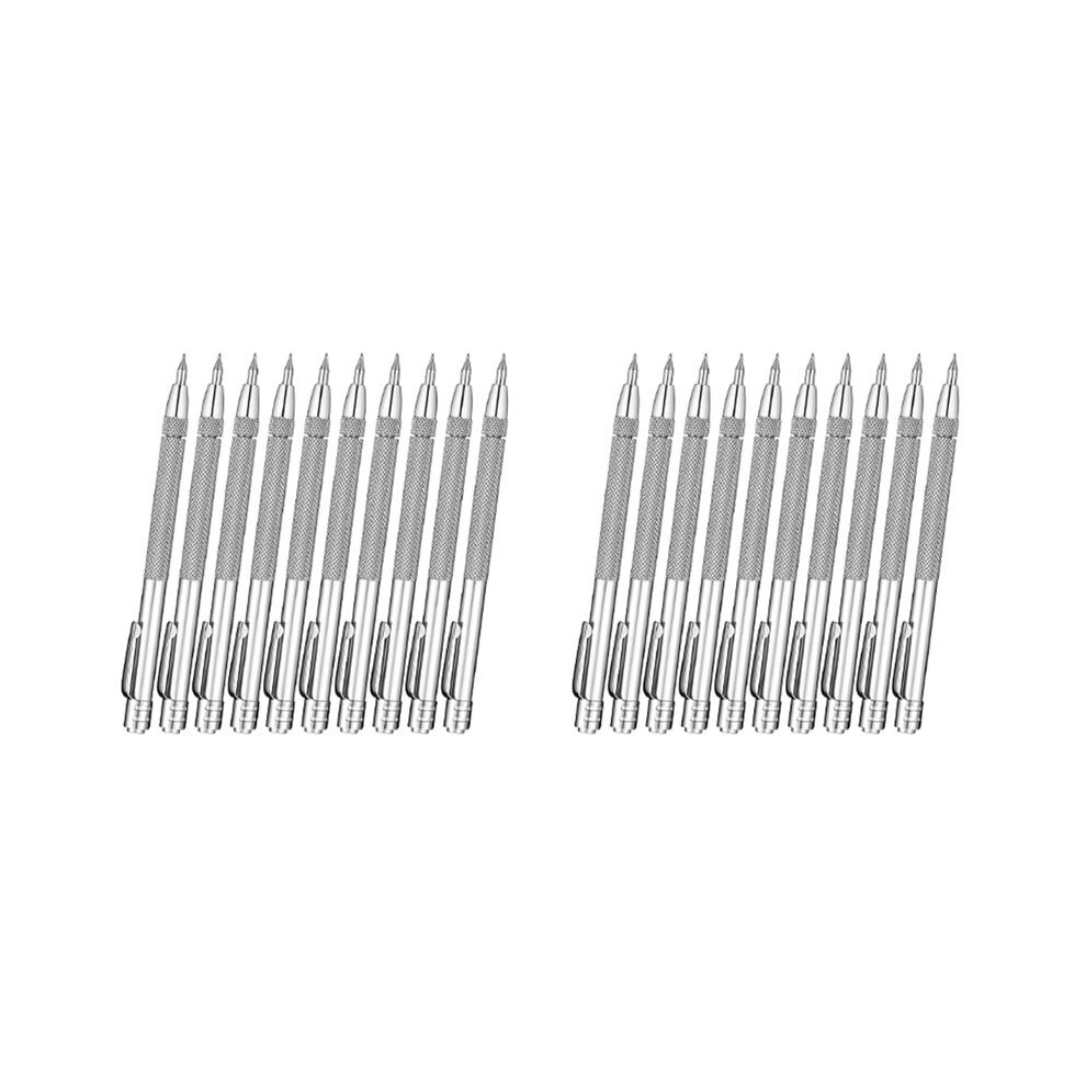 Photos - Other Hand Tools 20 Pieces Tungsten Carbide Scriber with Magnet Aluminium Etching Engraving Pen with Clip for Ceramics Glass Marble