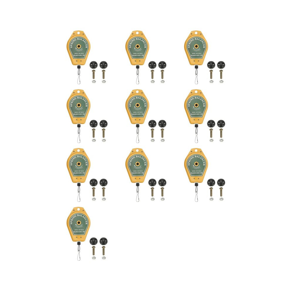 10X Retractable Spring Balancer, Load Balancer 4 Feet Adjustable Cable Retractor 1.1-3.3Lbs (0.5-1.5Kg) 6034100825885