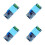 4X ZMPT101B Unidirectional AC Output Voltage Sensor of Active Single-Phase Voltage Transformer Module for  Mega 1