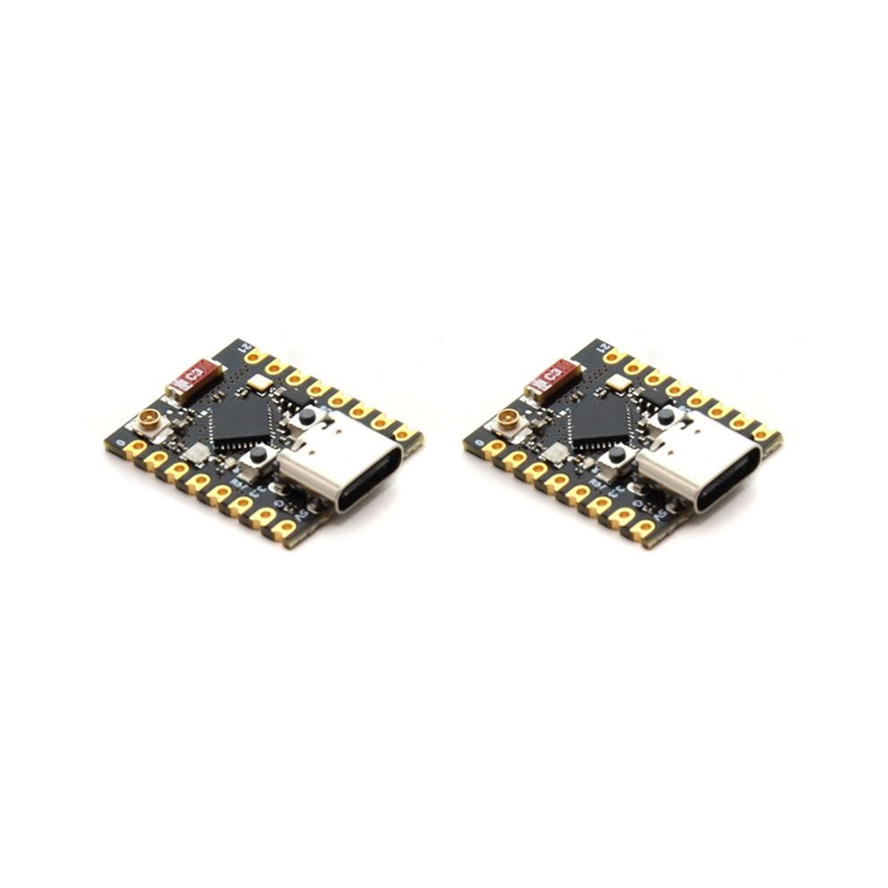 2X Esp32-C3 Supermini V2 Development Board Esp32 C3 Wifi Iot Board Antenna Rgb For Micropython 4712929460211