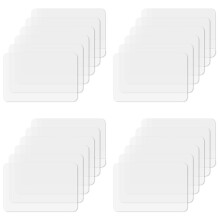Transparente Küchen Matte, Couch Tisch Matte, Tisch Schutz, Wasserdichte Tisch Sets, Arbeits Platten Schoner, Tisch Set 16 Teilig