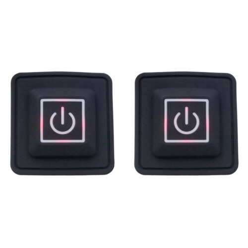 10Pcs Electric Heating Clothes Three-Step Temperature Control  Waterproof  Silicone Temperature Control