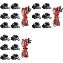 18 PCS  Interruptores de Limite com Cabo de 3 Pinos de 1M para 3018-PROVer/3018-MX3/3018-PROVer Mach3