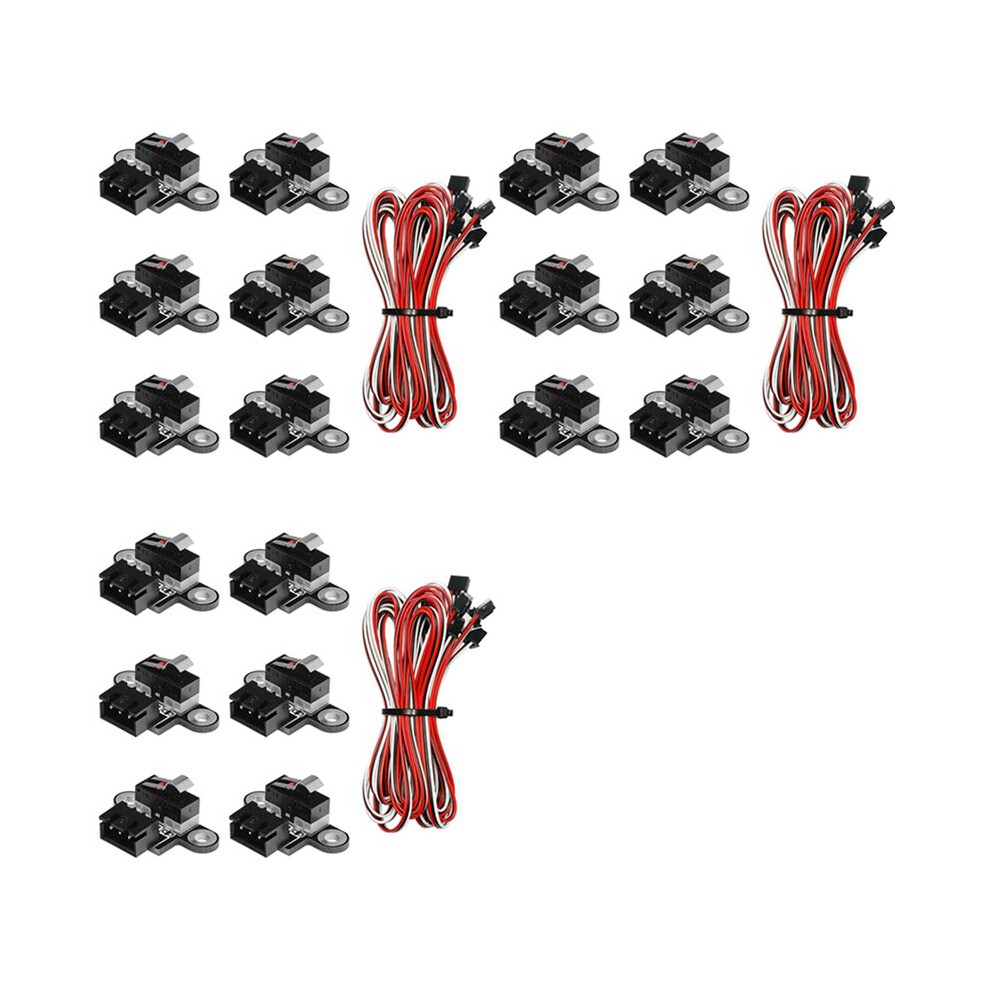 18Pcs Limit Switches With 1M 3 Pin Cable For 3018-Prover/3018-Mx3/3018-Prover Mach3 6032713193315