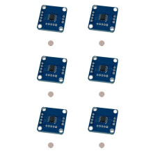 6X Koder Magnetyczny MT6701 Moduł Czujnika Pomiaru Kąta Indukcji Magnetycznej 14-Bitowa Wysoka Precyzja Może Zastąpić AS5600