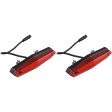2X Electric Fatbike Safety Warning Taillight Headlight Brake High-Brightness for Ouxi V20 Fatbike Accessories