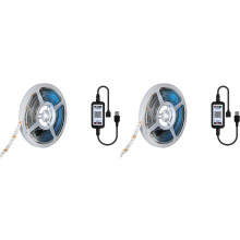 2Zestaw 5M Taśmy Świetlne LED z , Elastyczne Światło LED RGB do Domu, Święta Bożego Narodzenia