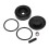40mm Black Wiper Delete Kit Aluminium 7