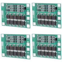 4X 3S 40A 18650 Li-Ion Lithium Battery Charger Protection Board Bms for Drill Motor 11.1V 12.6V Module