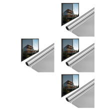 4Rolls Way Window Privacy Film PVC Pet Sun Blocking Cling