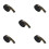 5Rolls Nursing School Graduation Ribbon Black Polyester for Crafting 1