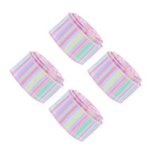 4Rolls Soft Multi-Color Ribbon for Present Wrapping and Bowknot Craft