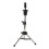 Silver Salon Training Tripod for Hair 13